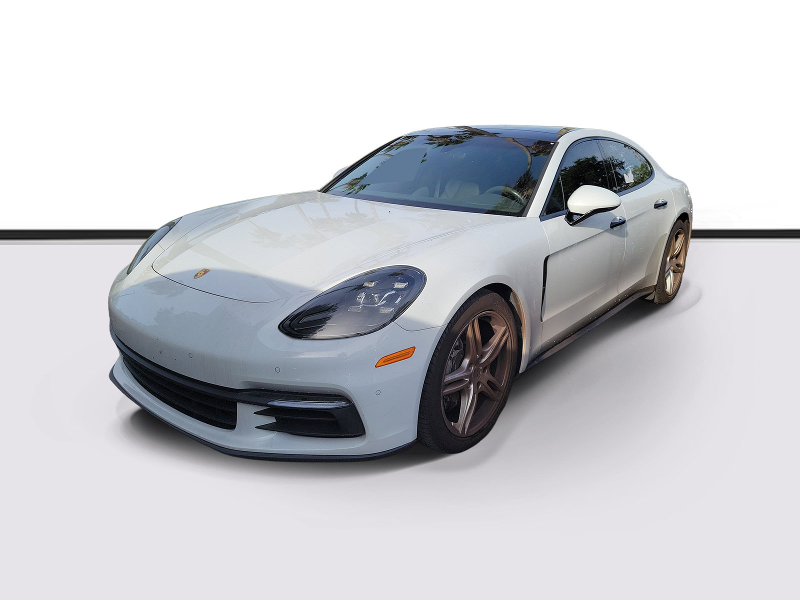 Used 2020 Porsche Panamera 4 AWD/4WD image 2
