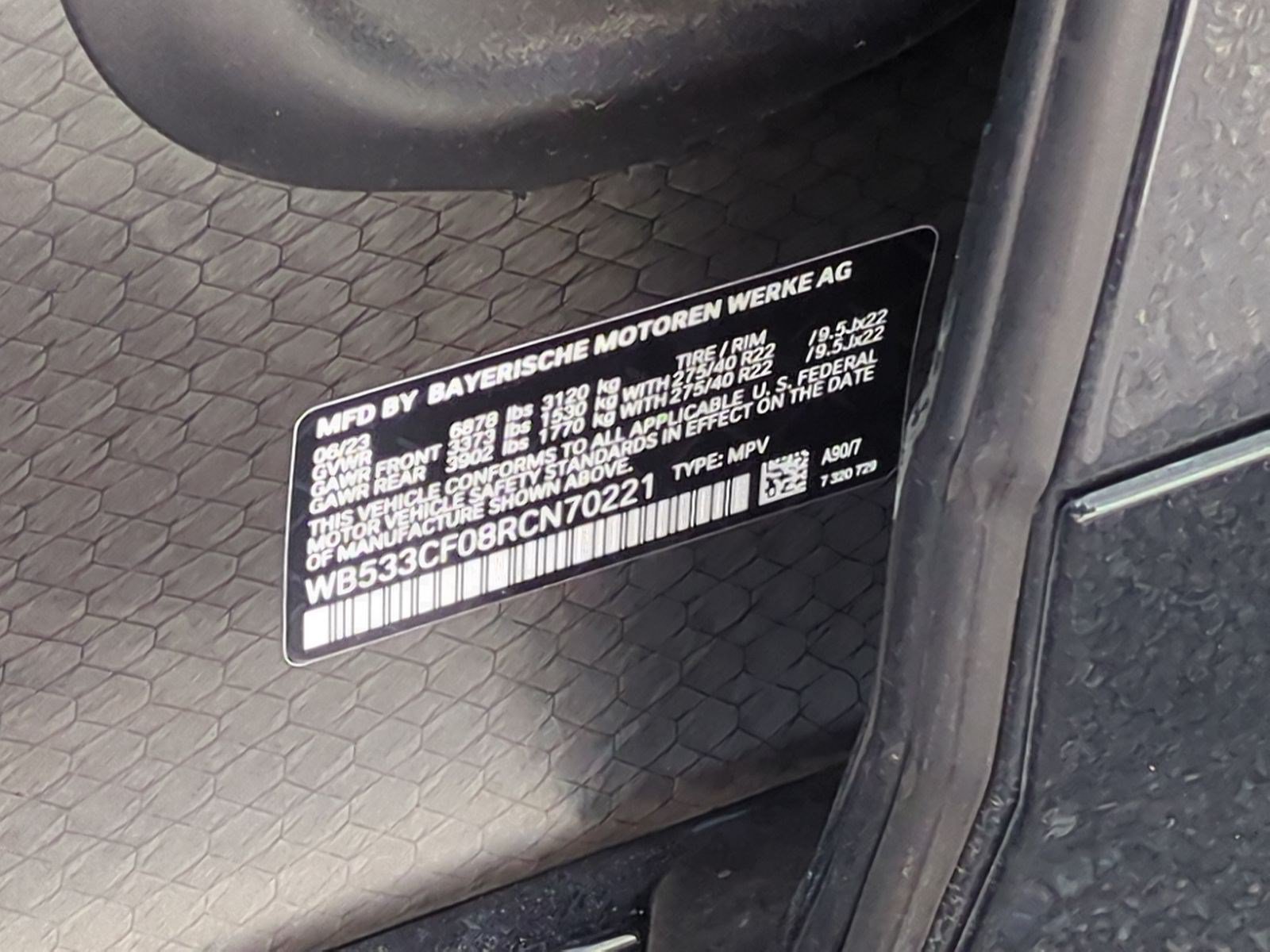Certified 2024 BMW iX M60 AWD/4WD image 35
