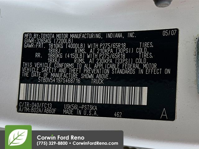 Used 2007 Toyota Tundra SR5 image 29