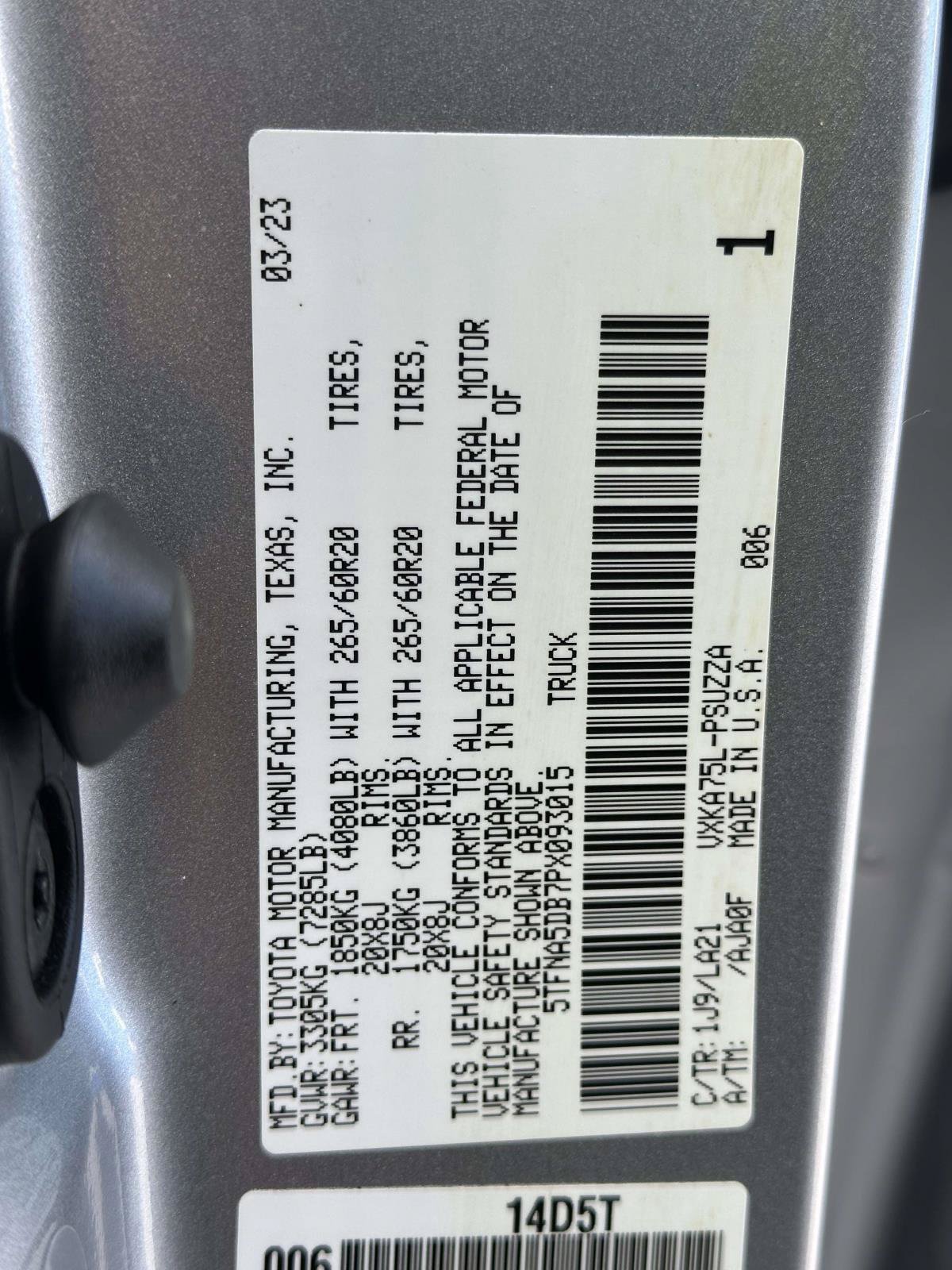Used 2023 Toyota Tundra Platinum AWD/4WD image 29