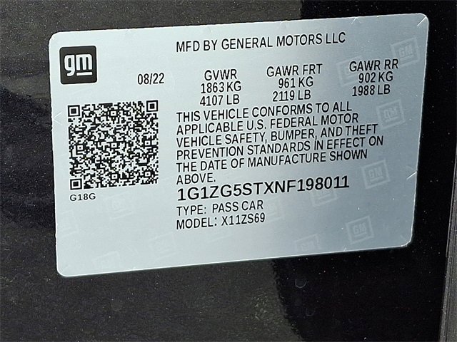 Used 2022 Chevrolet Malibu RS image 27