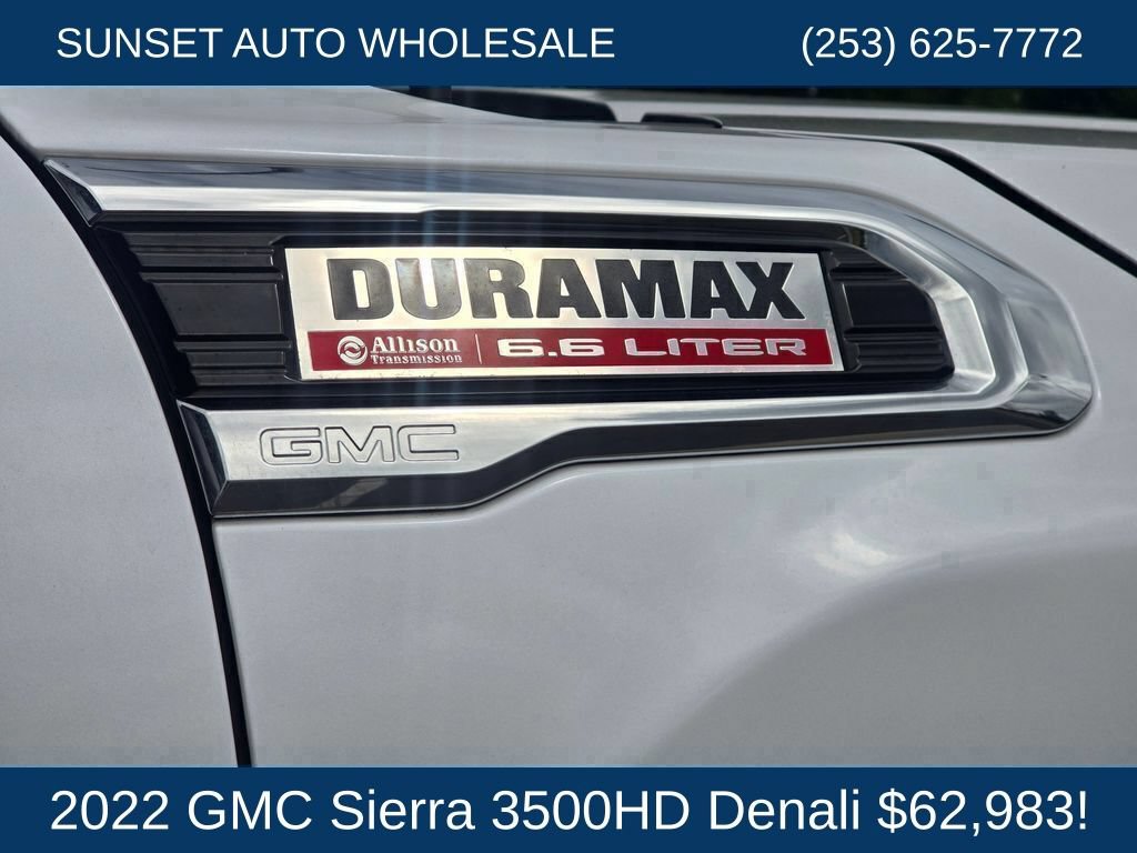 Used 2022 GMC Sierra 3500 Denali w/ Denali Ultimate Package AWD/4WD image 23
