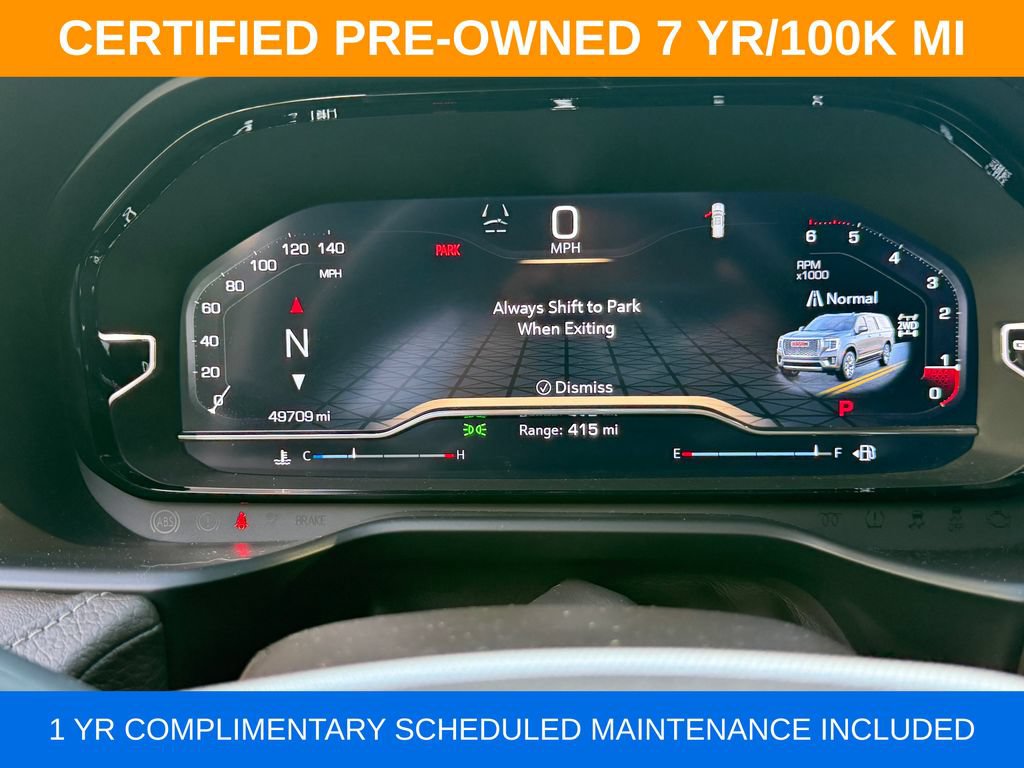 Used 2023 GMC Yukon Denali w/ LPO, Floor Liner Package AWD/4WD image 35
