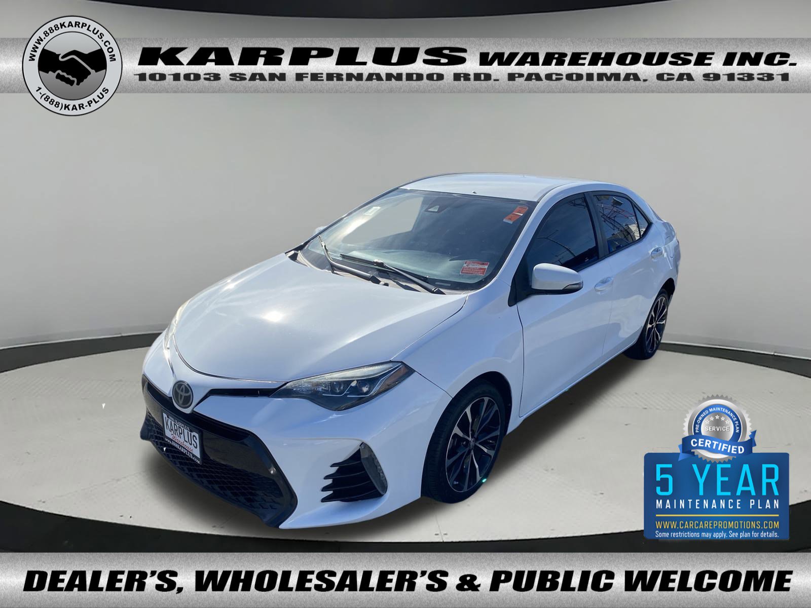 Used 2017 Toyota Corolla SE