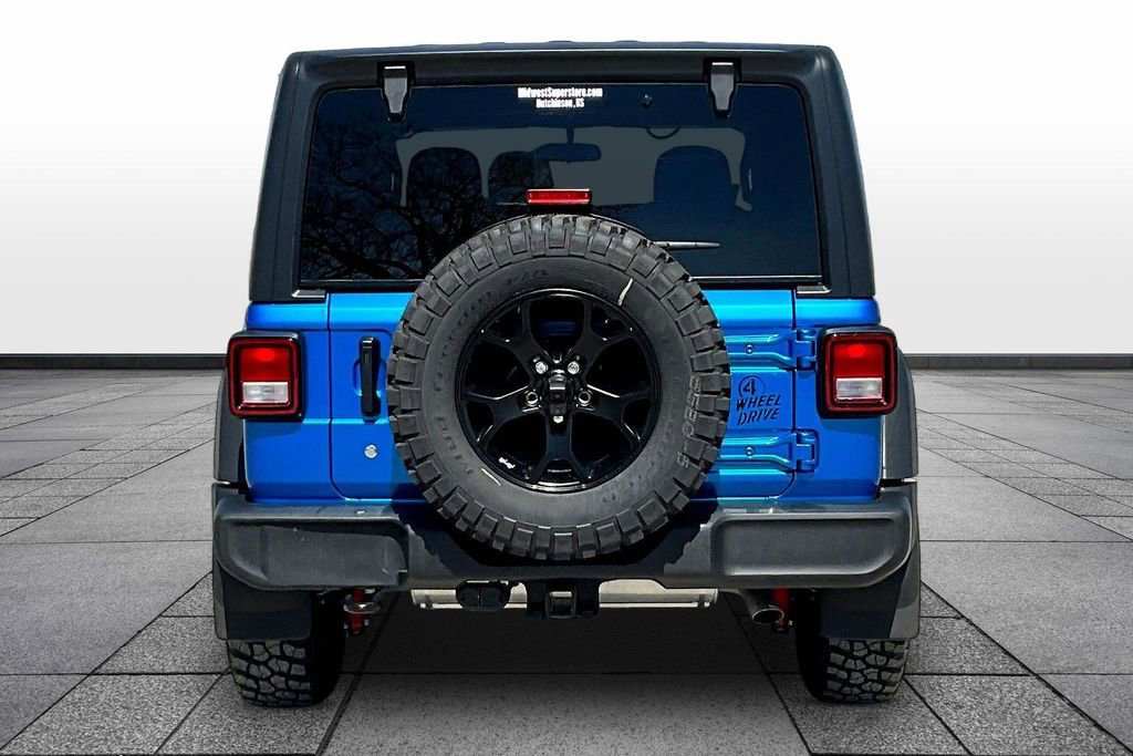 Used 2021 Jeep Wrangler Sport image 4