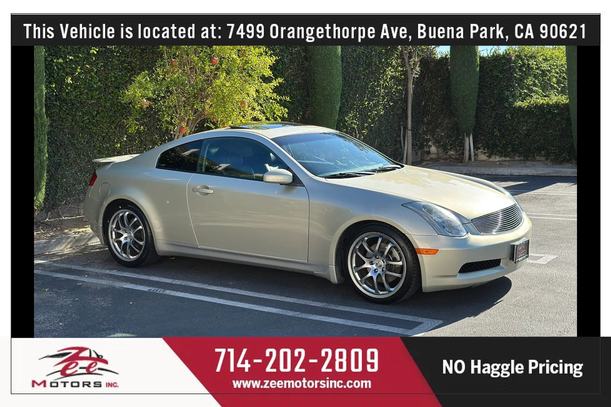 Used 2005 INFINITI G35 Coupe w/ (P01) Premium Pkg RWD image 4