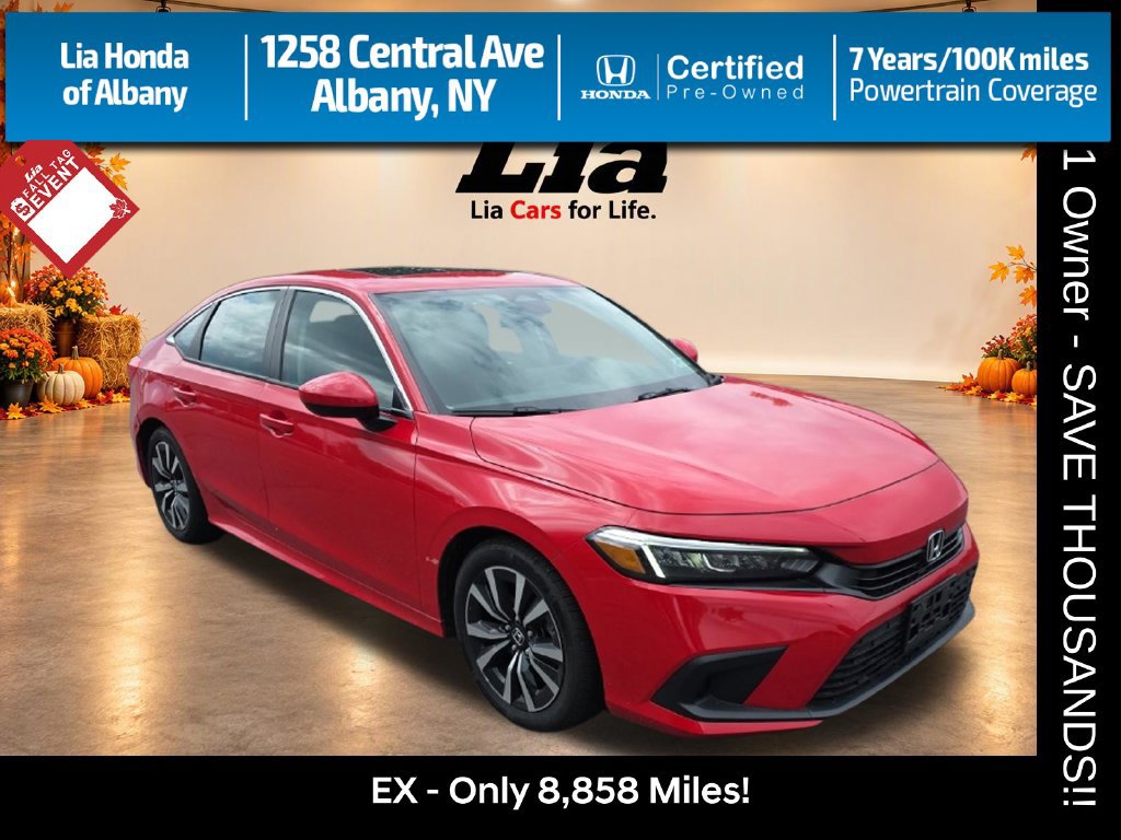 Certified 2023 Honda Civic EX