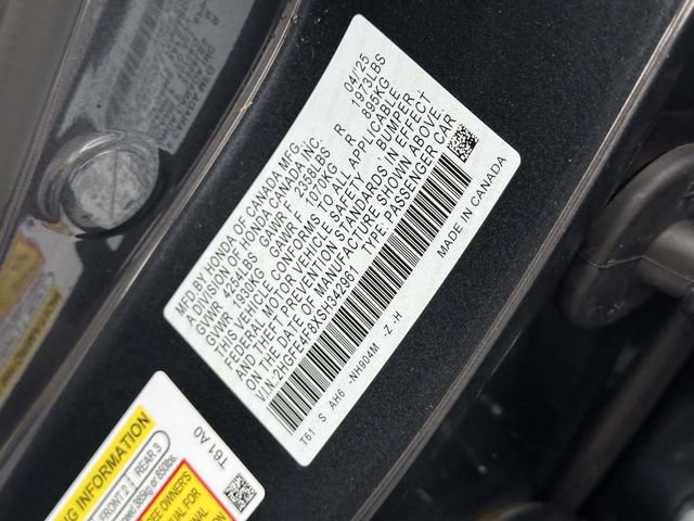 Used 2025 Honda Civic Sport image 13