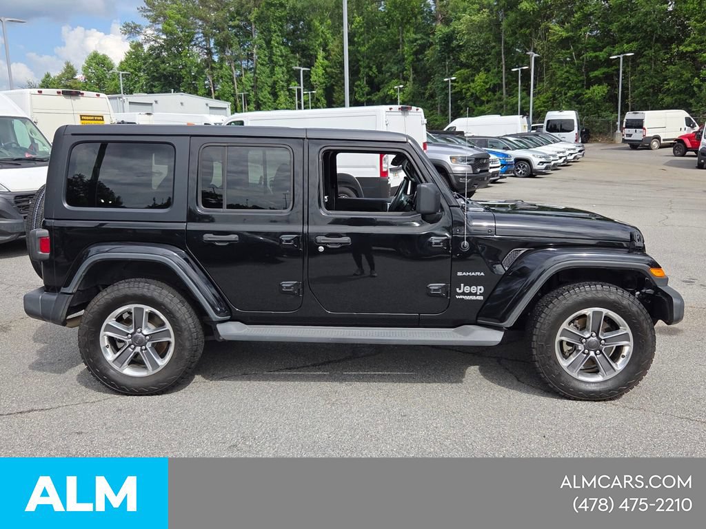Used 2021 Jeep Wrangler Unlimited Sahara AWD/4WD image 17