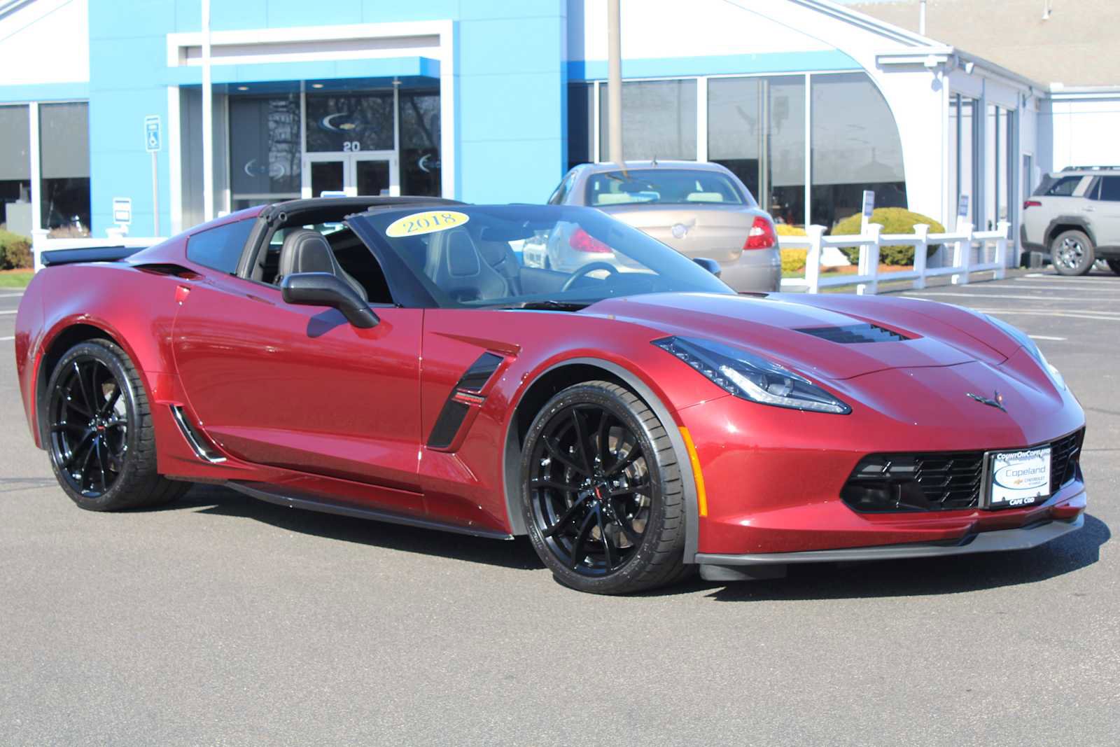 Certified 2018 Chevrolet Corvette Grand Sport w/ Battery Protection Package RWD image 2