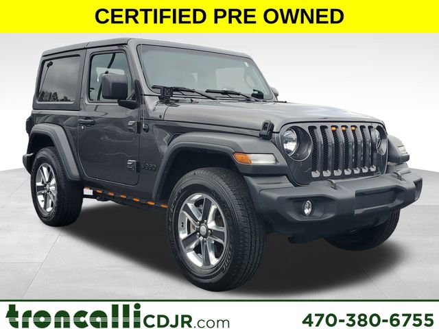 Certified 2023 Jeep Wrangler Sport S image 1
