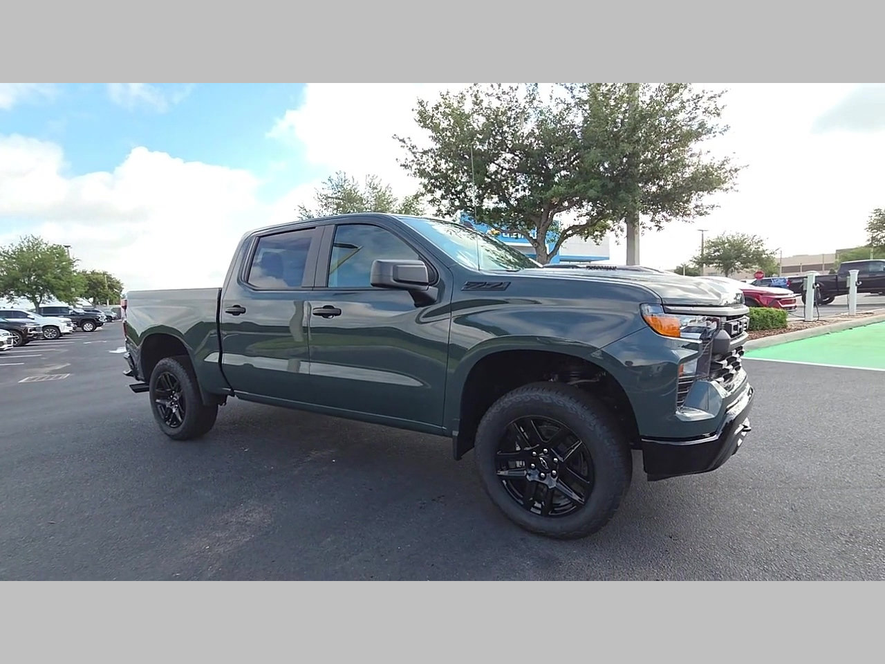 New 2026 Chevrolet Silverado 1500 Custom Trail Boss w/ Dark Appearance Package AWD/4WD image 25