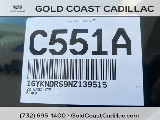 Certified 2022 Cadillac XT5 Premium Luxury w/ LPO, Floor Liner Package image 26