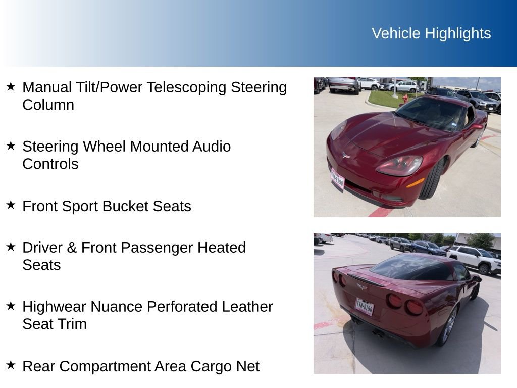 Used 2007 Chevrolet Corvette Coupe w/ Preferred Equipment Group image 8