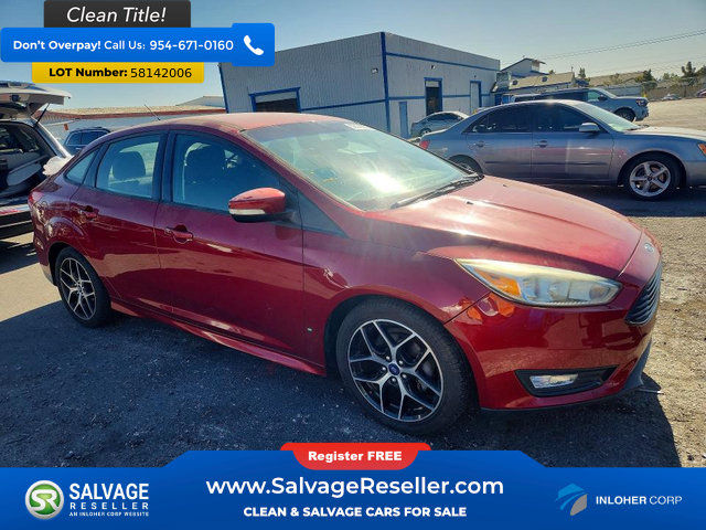 Used 2015 Ford Focus SE w/ SE Ecoboost Package FWD image 5