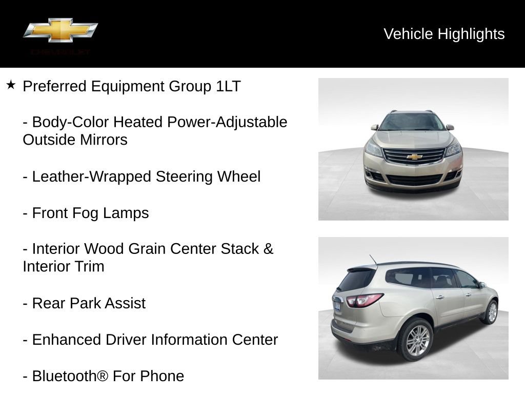 Used 2015 Chevrolet Traverse LT w/ Style and Technology Package image 19