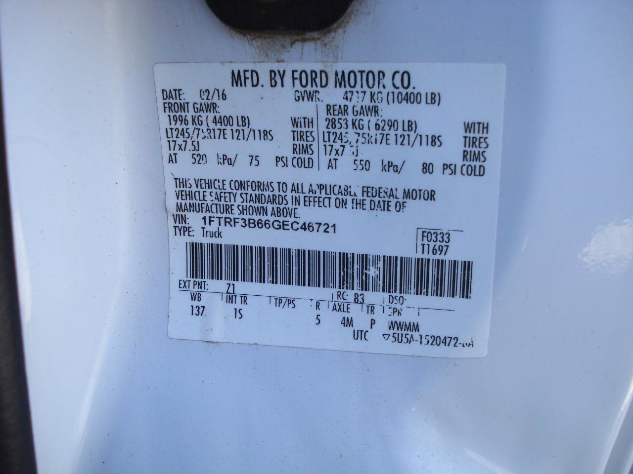 Used 2016 Ford F350 XL AWD/4WD image 28