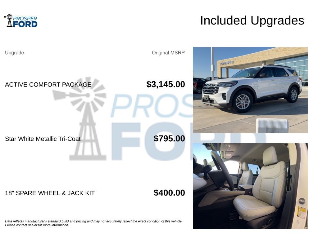 New 2026 Ford Explorer Active w/ Active Comfort Package image 44