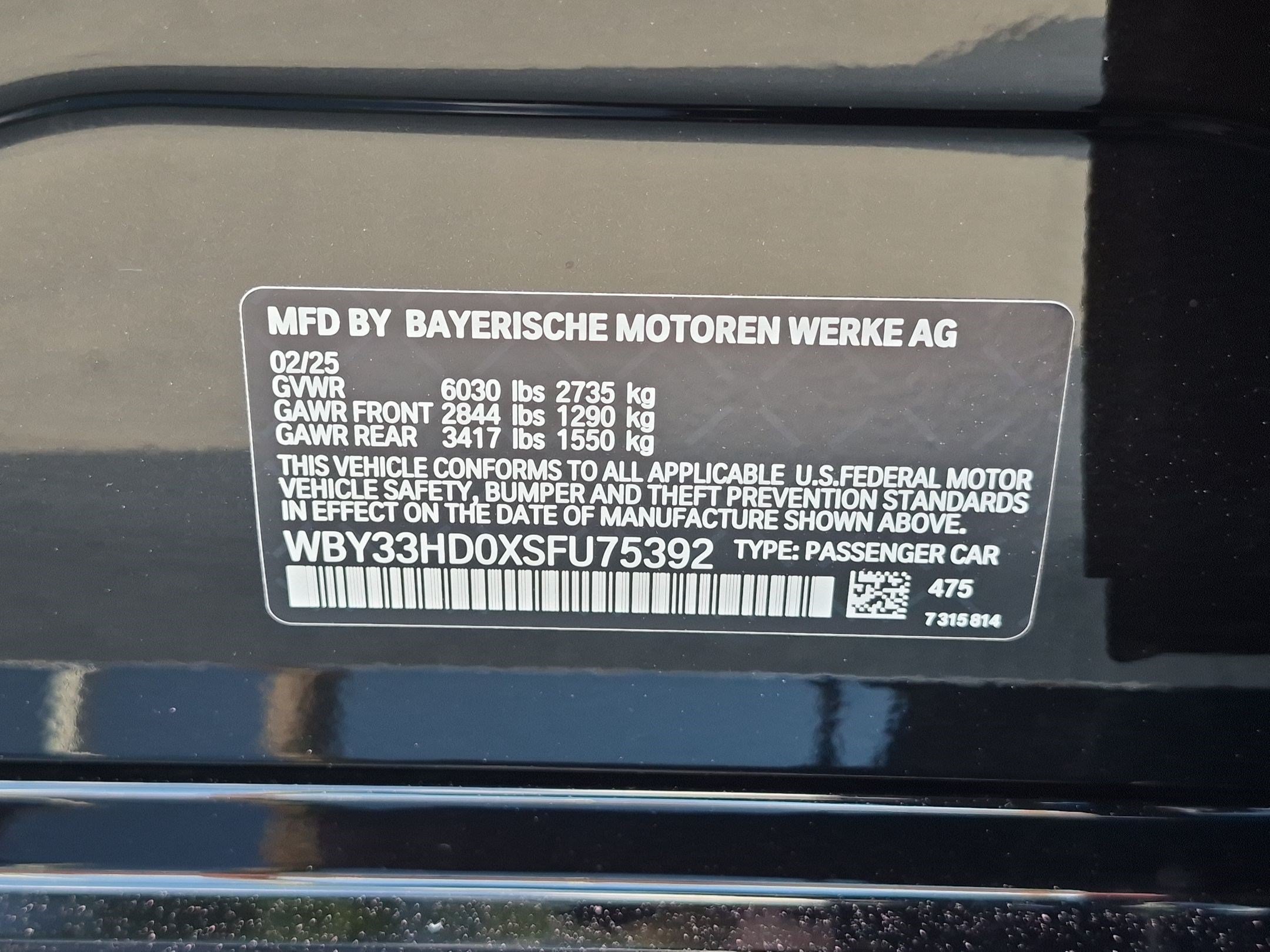 Certified 2025 BMW i4 M50 AWD/4WD image 35