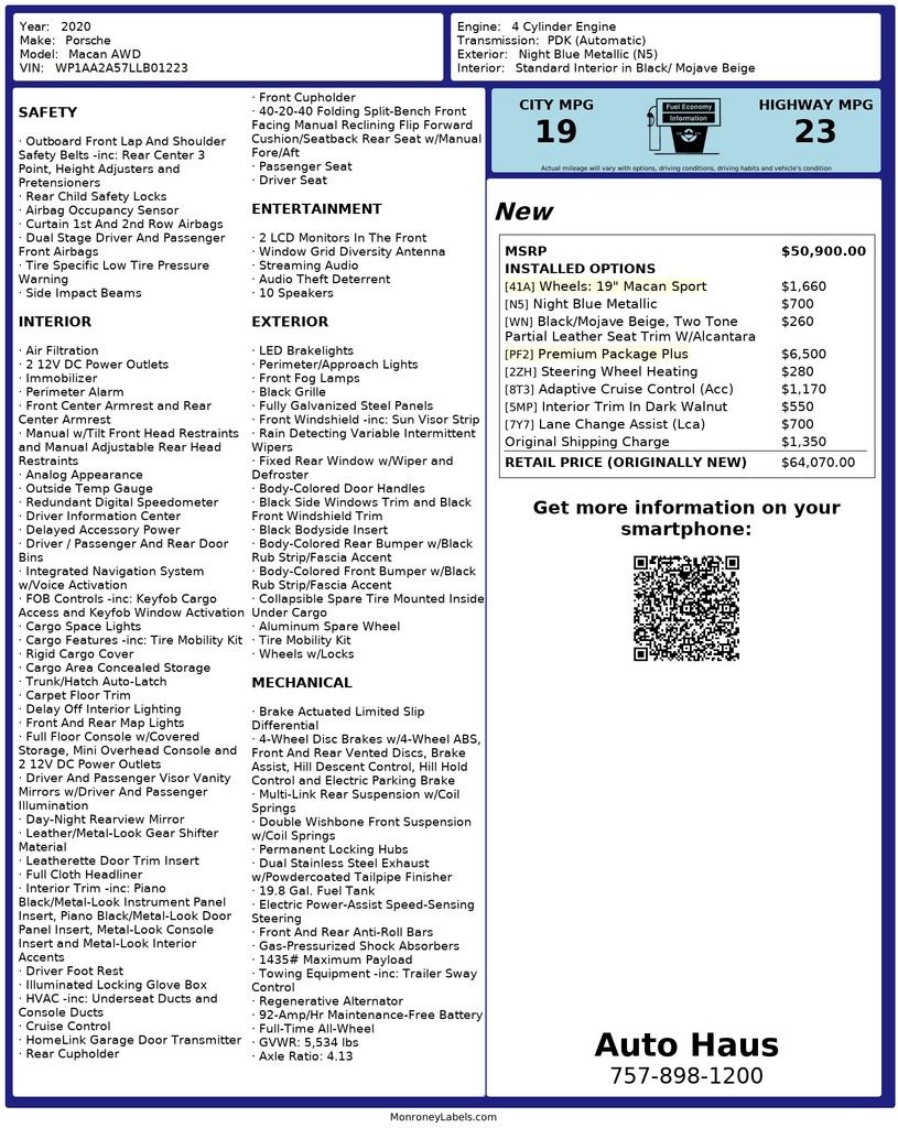 Used 2020 Porsche Macan image 3