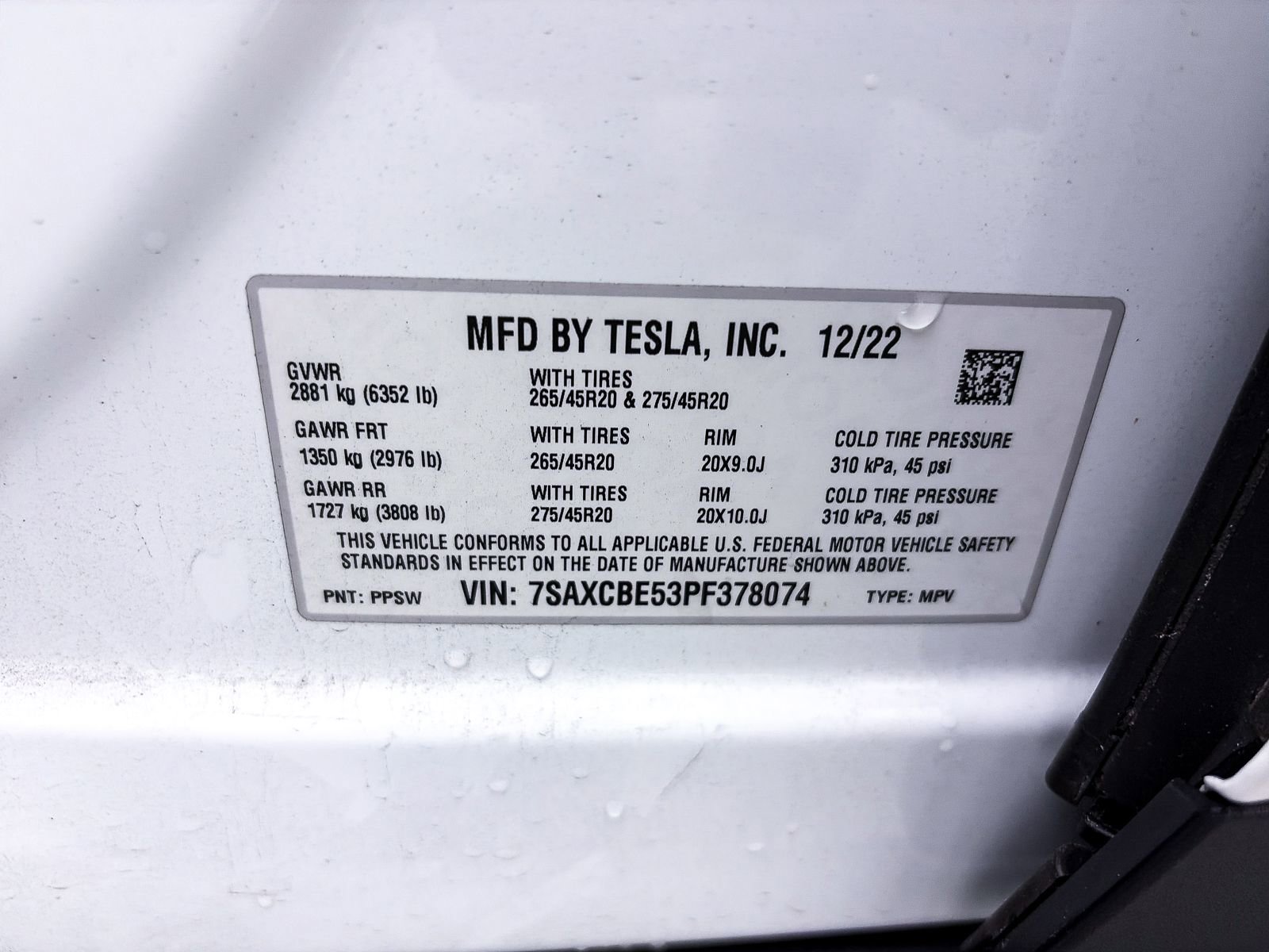 Used 2023 Tesla Model X Standard Range image 36