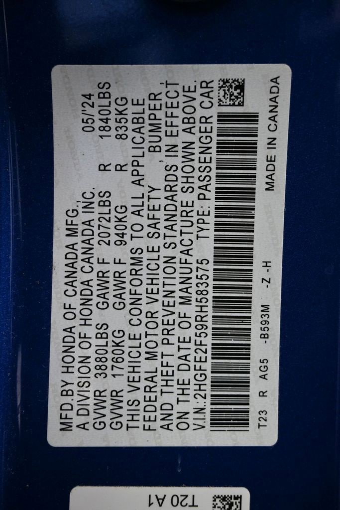 Used 2024 Honda Civic Sport image 38