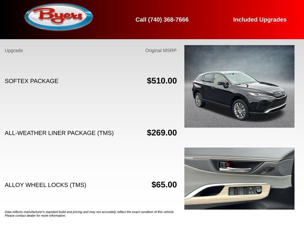 Used 2021 Toyota Venza XLE w/ Softex Package AWD/4WD image 5