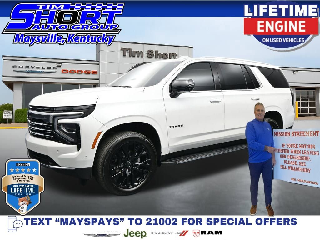 Used 2025 Chevrolet Tahoe Premier AWD/4WD 360° Tour