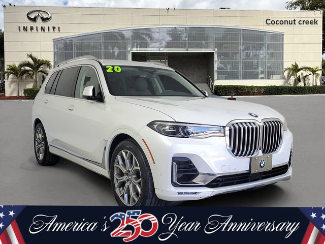 Used 2020 BMW X7 xDrive40i w/ Premium Package AWD/4WD image 1