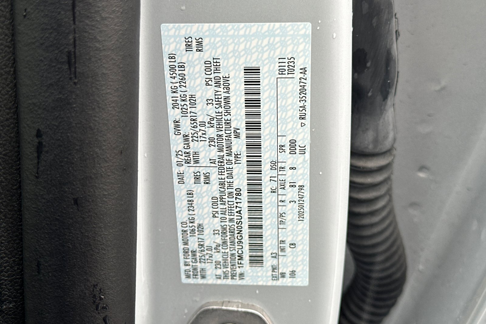 Used 2025 Ford Escape Active image 29