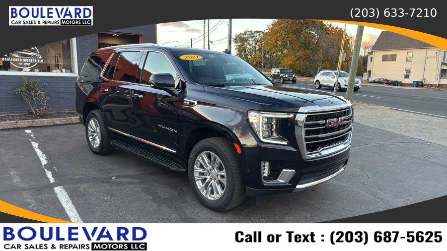 Used 2021 GMC Yukon SLT w/ SLT Premium Package image 1