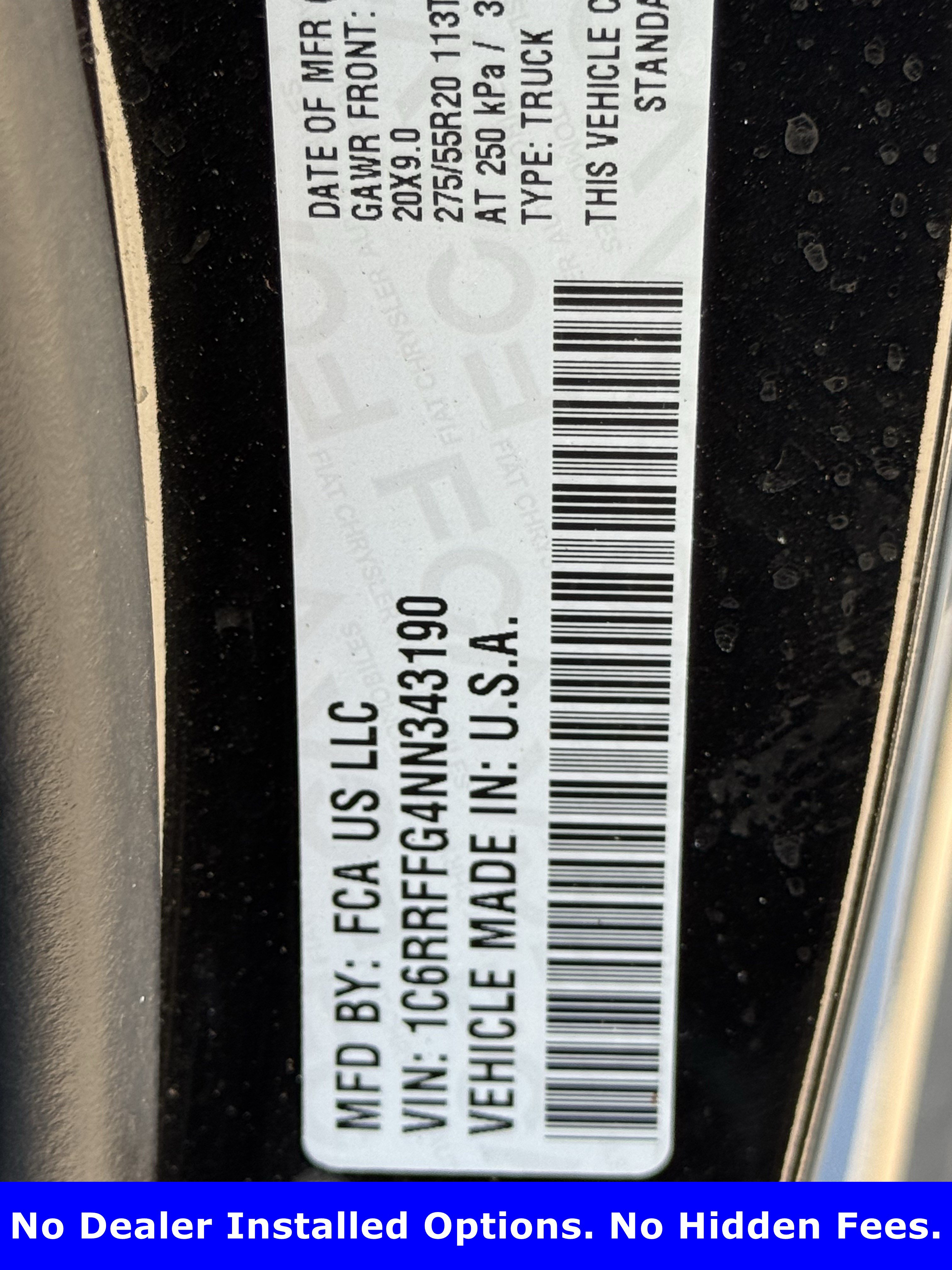 Used 2022 RAM 1500 Lone Star AWD/4WD image 18