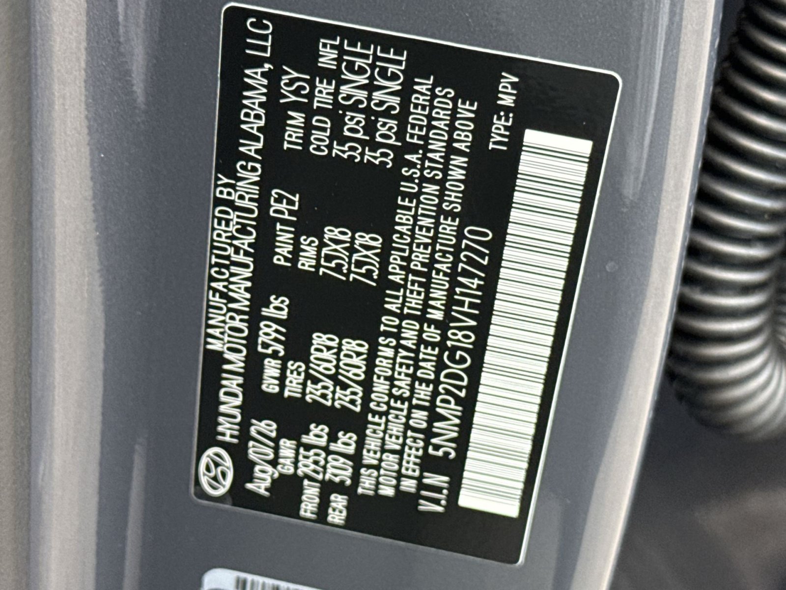 New 2027 Hyundai Santa Fe SEL AWD/4WD image 29