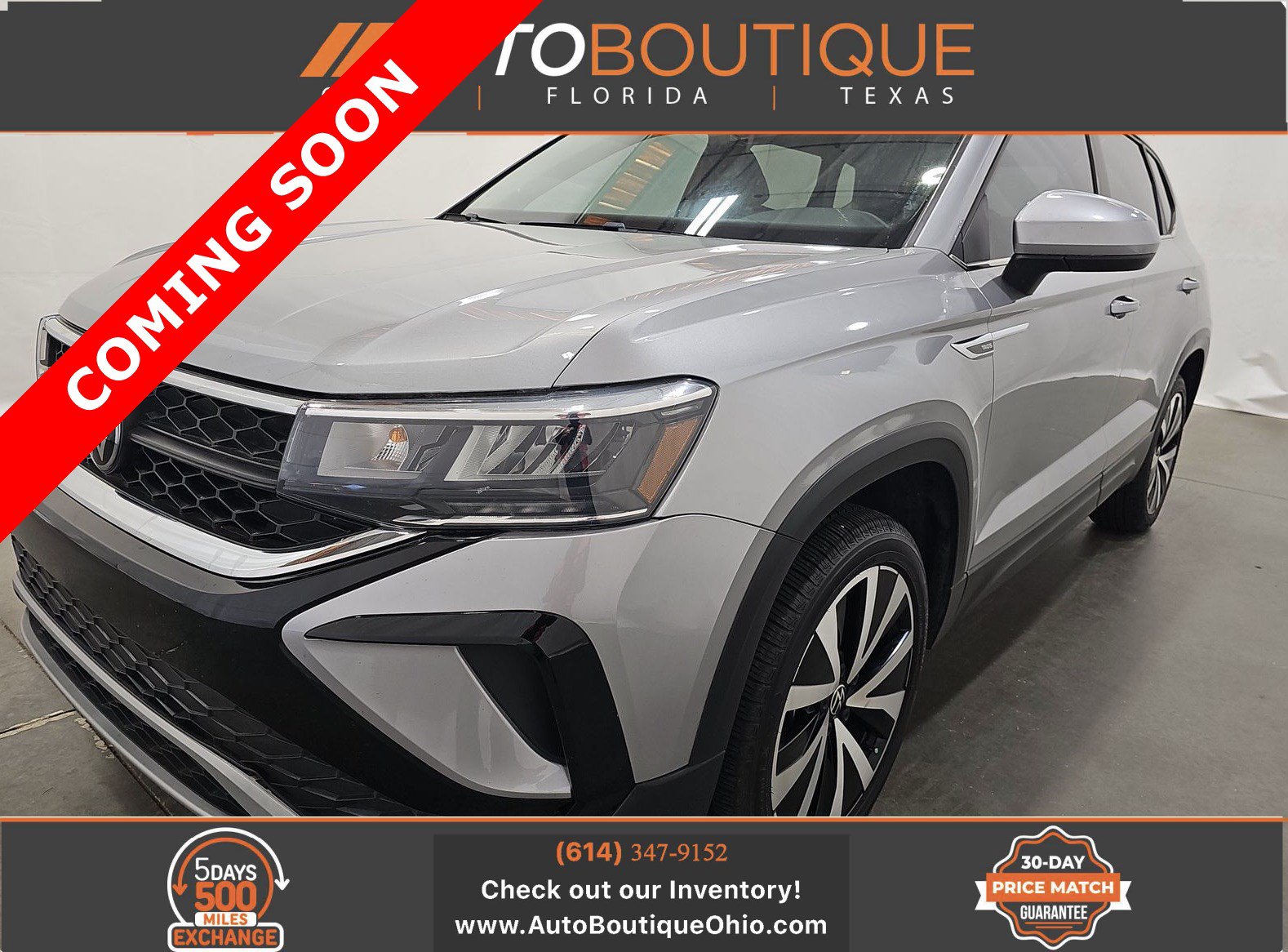 Used 2023 Volkswagen Taos SE w/ Panoramic Sunroof Package FWD image 1