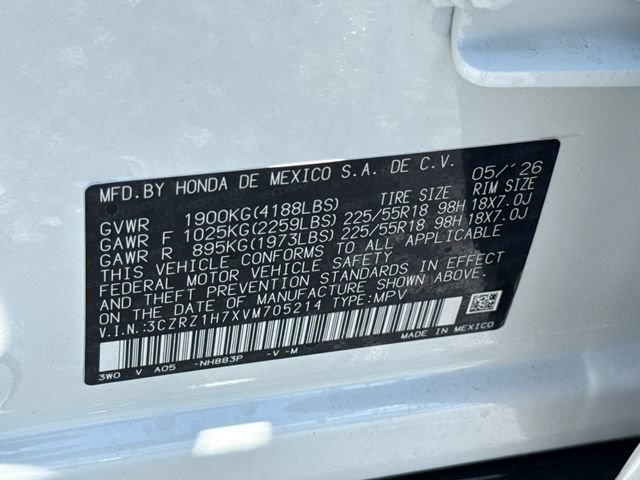 New 2027 Honda HR-V EX-L image 40