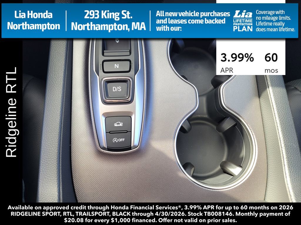 New 2026 Honda Ridgeline RTL image 25