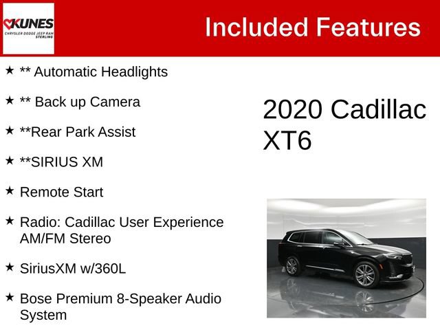 Used 2020 Cadillac XT6 Premium Luxury FWD image 5