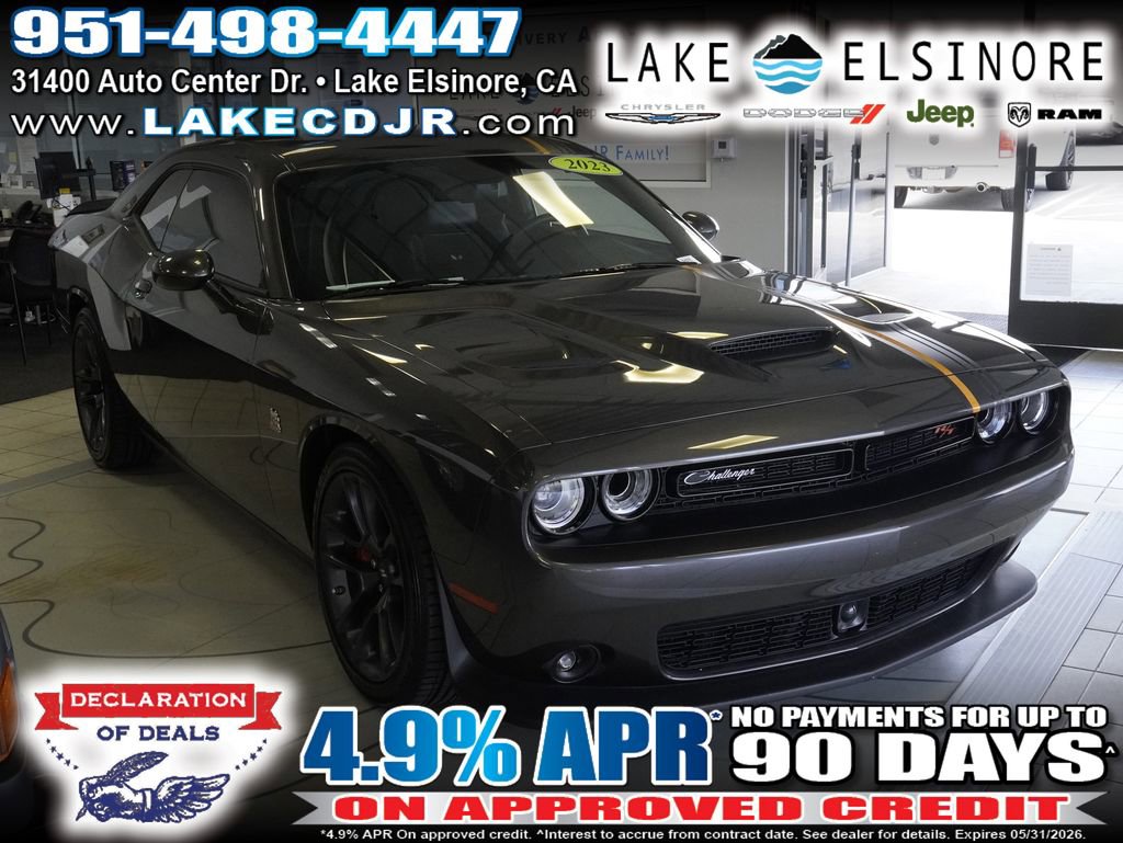 Used 2023 Dodge Challenger R/T Scat Pack w/ Plus Package