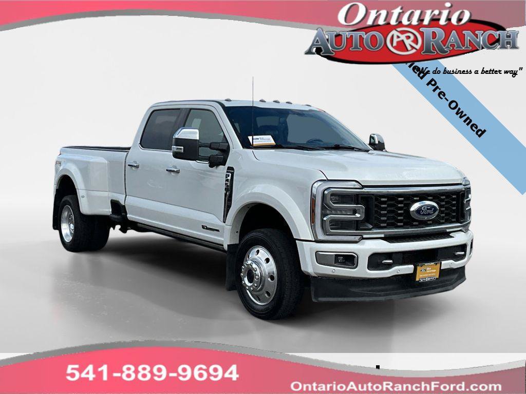 Certified 2024 Ford F450 Platinum w/ FX4 Off-Road Package AWD/4WD image 1