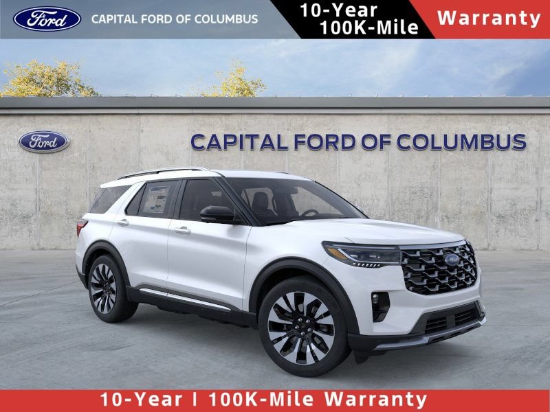 New 2026 Ford Explorer Platinum w/ LUX Leather Package
