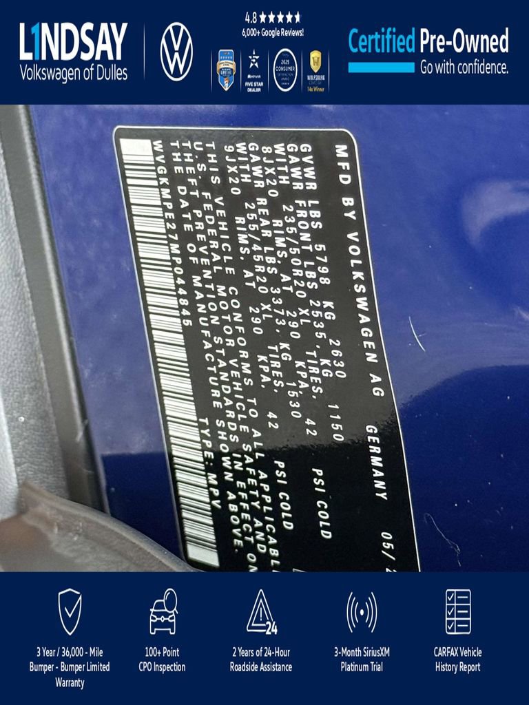 Used 2021 Volkswagen ID.4 Pro S w/ Gradient Package image 28