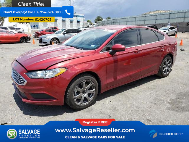 Used 2017 Ford Fusion SE w/ Fusion SE Technology Package