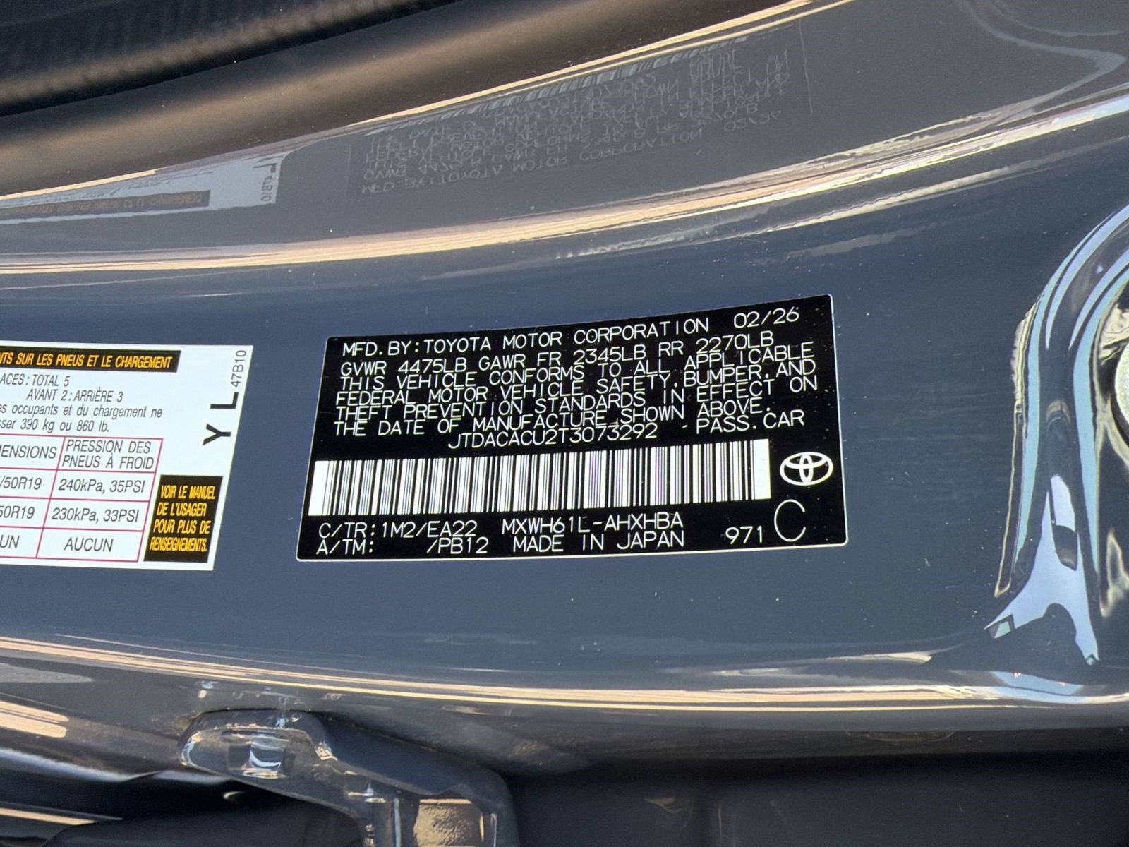 Used 2026 Toyota Prius Plug-In Hybrid w/ Limited Premium Package FWD image 28