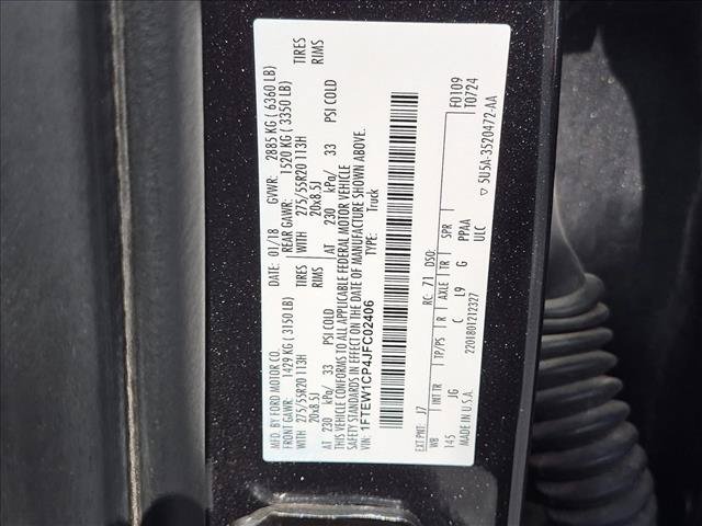 Used 2018 Ford F150 XL w/ Equipment Group 101A Mid RWD image 25