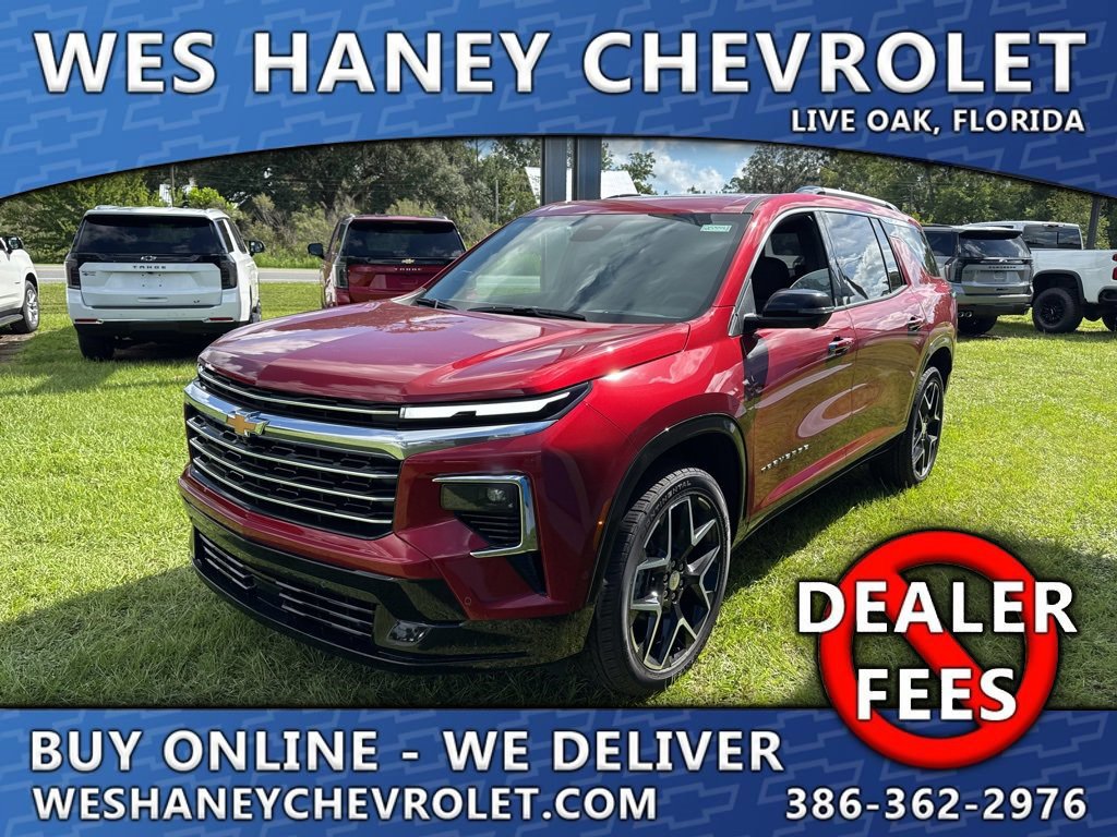 New 2025 Chevrolet Traverse High Country w/ LPO, Floor Liner Package image 1