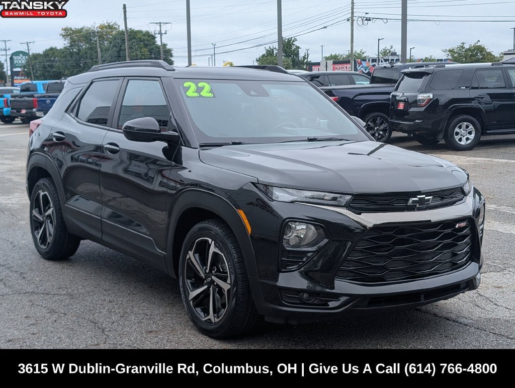 Used 2022 Chevrolet TrailBlazer RS w/ Sun and Liftgate Package
