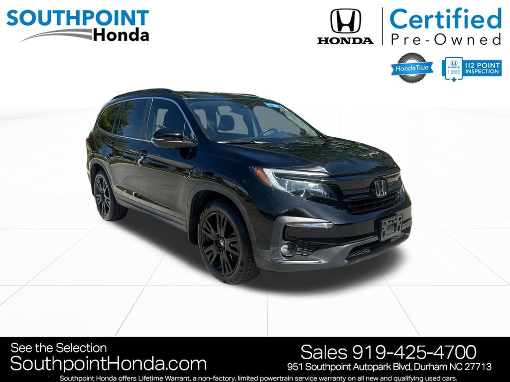 Certified 2022 Honda Pilot Special Edition 360° Tour