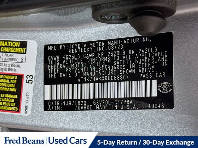 Used 2024 Toyota Camry XSE w/ Navigation Package image 35