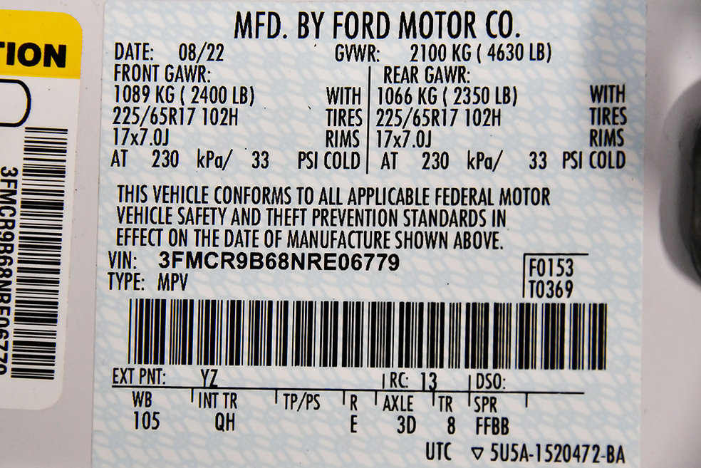 Used 2022 Ford Bronco Sport Big Bend w/ Convenience Package AWD/4WD image 15