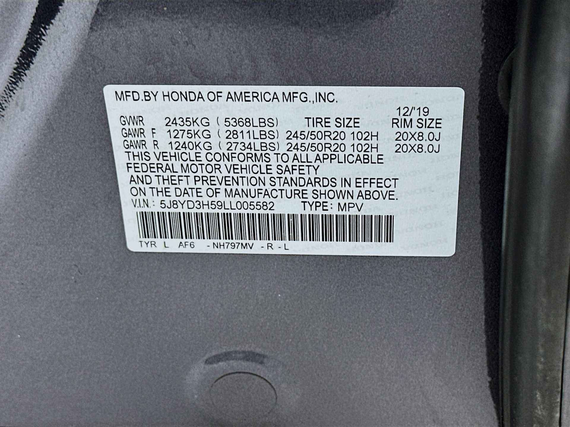 Used 2020 Acura MDX FWD w/ Technology Package image 35